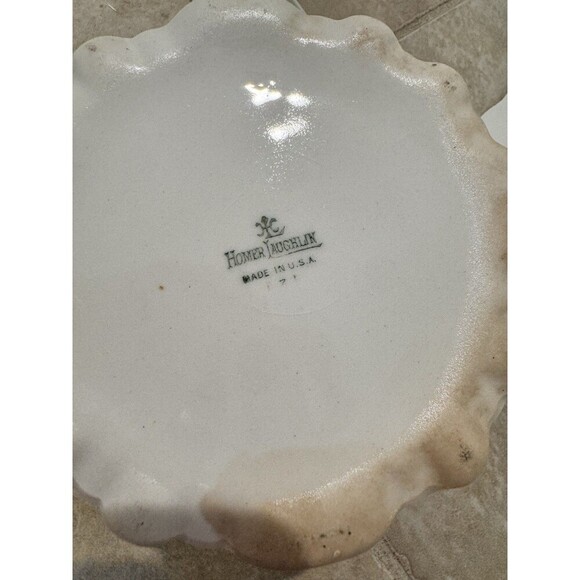 Antique Homer Laughlin Hudson Sugar Bowl And Butter Dish Set - Made In USA - Picture 11 of 12